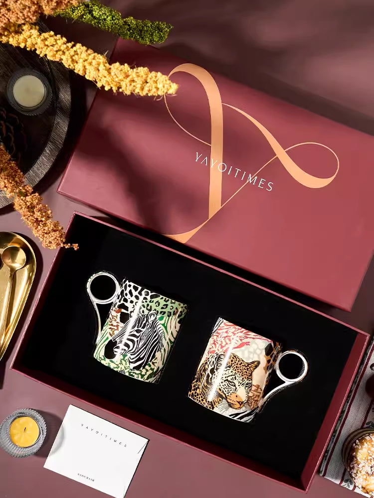 Coffee cup gift box European style small luxury exquisite afternoon tea tea set