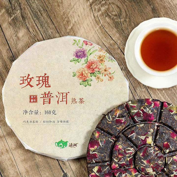 Rose Blossom Herbal Tea Cake